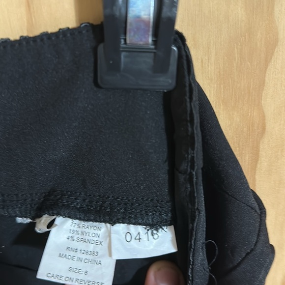 Euro Div 3  Black Women's Pants - Picture 5 of 5